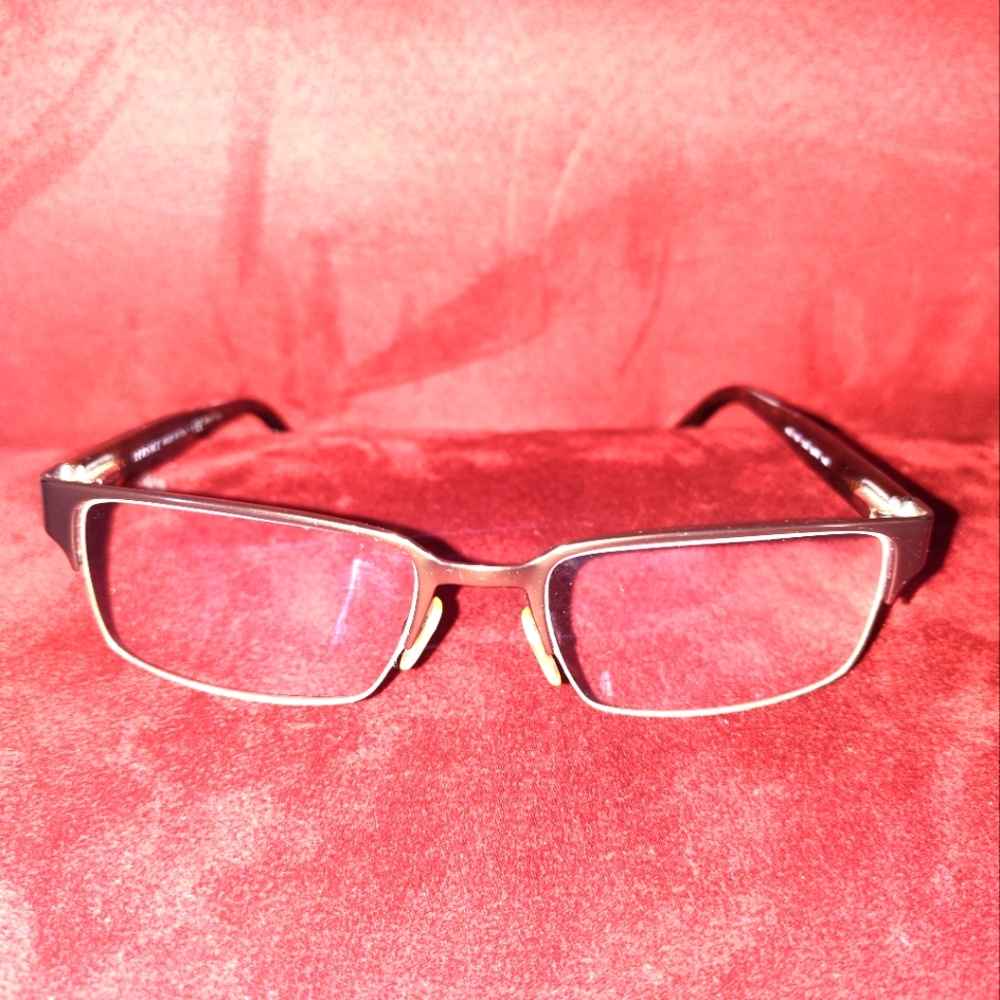 Stylish Gold and Black Men's Glasses By Gucci